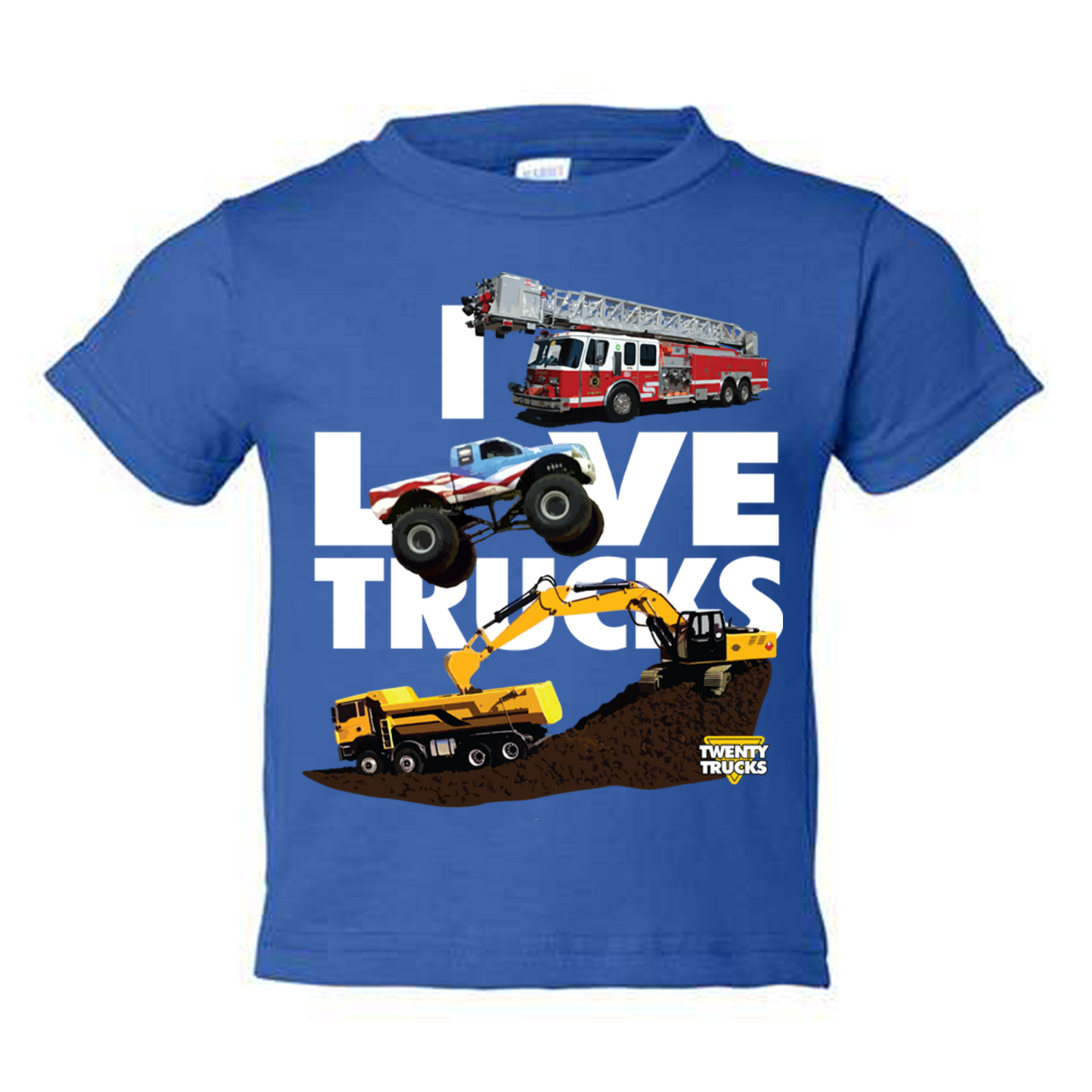I LOVE TRUCKS T-SHIRT